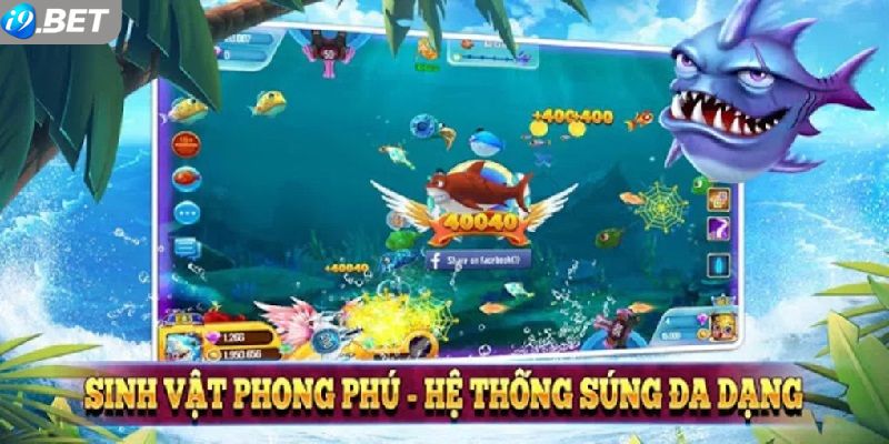 Đa dạng trò chơi bắn cá